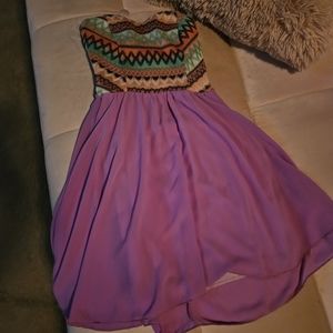 Style Rack Cocktail Dress- Multi Color